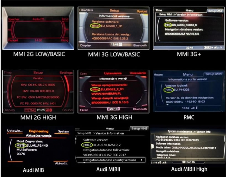 Apple-CarPlay & Android-Auto für Audi A1 S1 8X (Nachrüstung)